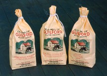 Water ground flour and flour mixes