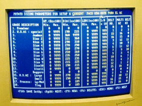 Computerized Sizing and Grading