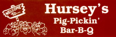 Welcome to Hursey's BAR-B-Q