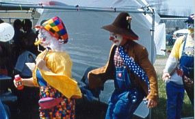 Clowning around